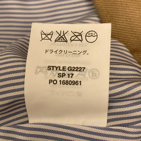 J. Crew tan scalloped edge wool skirt from spring 2017, size 2T - Picture 6 of 6